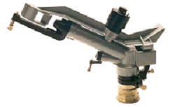Metalic Sprinkler of 1.1/4", female, sectoral, and two nozzle4