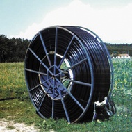 Polyethylene pipe for irristand OVAL